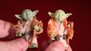 Vintage 1980 YODA Jedi Master Kenner Toys Star Wars collection Action Figure Review HD