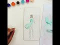 sculpture painting ✖️fashion illustration 雕塑繪畫與時尚插畫