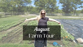 Tour A Profitable Part Time Flower Farm in August 🌻