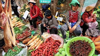 Yunnan's WILDEST Food Market: Exotic Flavors, Rare Meats & MORE (Kunming, China) 【Alin Food Walk】