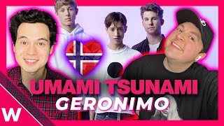 Umami Tsunami - Geronimo REACTION | MGP 2023 (Norway at Eurovision)