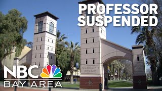San Jose State professor suspended