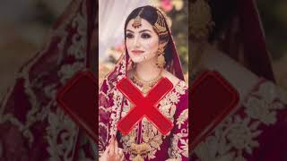 Non Muslim vs Muslim hijabi bride Naqab me bhi bride rah sakti hain #viral #shorts