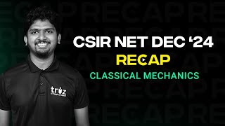 Lagrangian formalism  | CSIR NET DEC | GATE Physics | ReCap Series