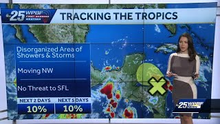 National Hurricane Center monitoring area of low pressure off Honduras coast