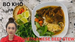 Bo kho / VIETNAMESE BEEF STEW / Hu Tieu Bo Kho