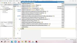 Java Swing: JScrollBar & AdjustmentListener