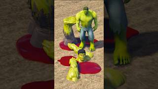 Goodbye Hulk Dad 💔😭 | Hulk |spiderman | Marval Toy's | Marvel Animation