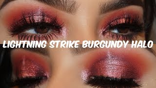 Lightning Strike Burgundy Halo || Kylie Cosmetics Burgundy Extended