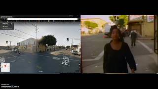 Massive Attack   Unfinished Sympathy (Street view actual footage)