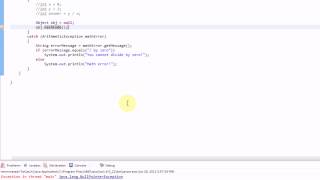 Learning Java: Part 17: Catching errors using Try and Catch