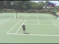 2007 全国選抜ジュニアテニス選手権大会 u12 準決勝 前田志優 vs 角矢安鳩方