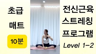 [초급]전신 근육 스트레칭 프로그램1-2