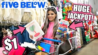 BEST JACKPOT EVER! FIVE BELOW GIRLY NO BUDGET SHOPPING SPREE!