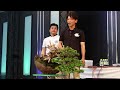 taiga urushibata bonsai demo at the wbc