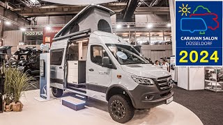 WESTFALIA JAMES COOK 600D 2025 MERCEDES SPRINTER 4X4 CAMPERVAN CARAVAN SALON 2024 DUSSELDORF