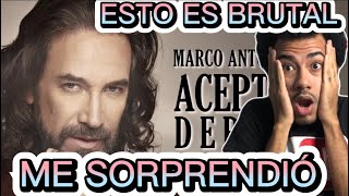 Reacción a Marco Antonio Solís  Acepto Mi Derrota moya 8k