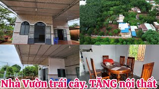 Đỗ Thanh +An Đã bán 💥Nhà Vườn Sầu Riêng tặng toàn bộ nội thất (46x23x200m2 ONT) Sổ sẵn nhà