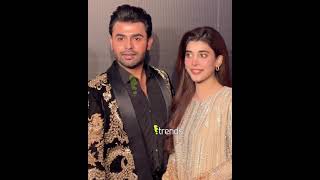 Urwa & Farhan at the premiere of her film Tich Button in Lahore