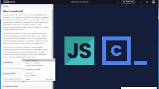 Introduction to JavaScript (Codecademy) Walkthrough
