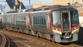 JR四国　2700系 先頭車2755編成 うずしお　高徳線 佐古駅