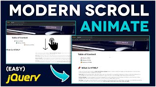 Scroll Animation in HTML CSS \u0026 jQuery | Waypoints \u0026 Animate.CSS Tutorial