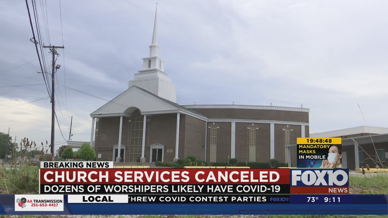 Church Closes After Several COVID Cases - YouTube