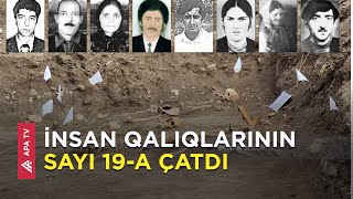 Xocalıda 25 il əvvəl qətlə yetirilən daha bir insan qalığı tapılıb – APA TV