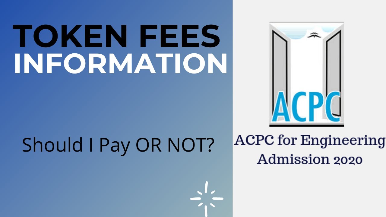 Token Fees Information Youtube