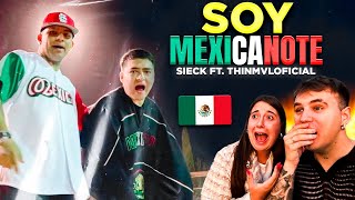🇪🇸 REACCIÓN a SOY MEXICANOTE de SIECK 🇲🇽 ft: THIN 😱 **Sieck le tira a Yahritza otra vez**