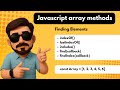 Finding Elements Array Methods | Javascript Array Methods | CodingClash |#javascript #coding