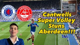 Cantwells Super Volley Stuns Aberdeen!!! Rangers vs Aberdeen Matchday Vlog