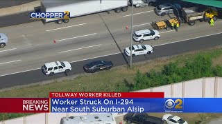 Tollway Worker Struck, Killed By Vehicle On I-294