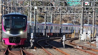 京王5000系5737F 新造車両クリスマス初乗り体験会