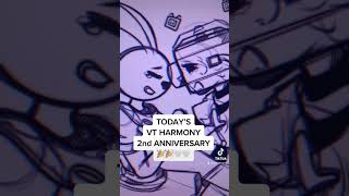 VT Harmony- Happy 2nd anniversary 🤍✨✨#aesthetic #dreamcore #visualnovel #games #cartoon