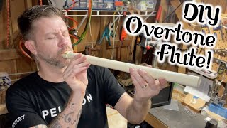 My First Attempt at Making a PVC Overtone Flute (DIY koncovka tutorial)