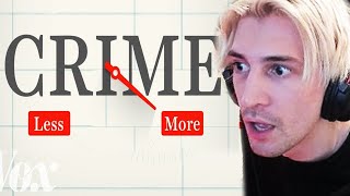 Most Americans are wrong about crime | xQc Reacts