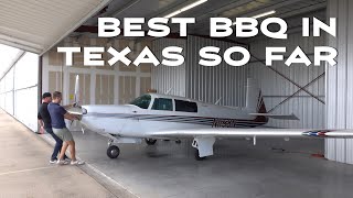 Talking GI 275s and Gulfstreams while flying to BBQ in Corsicana, Texas