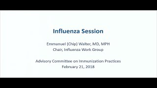 February 21, 2018 ACIP Meeting - Influenza Vaccine