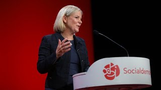 LIVE: Magdalena Andersson talar på Socialdemokraternas valvaka 2022