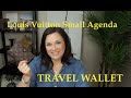 LOUIS VUITTON SMALL AGENDA | TRAVEL WALLET