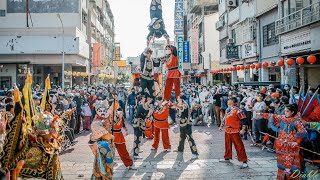 【 台南四安境頂太子沙淘宮～壬寅年五朝祈安建醮送天師回鑾遶境 】～07 主普 四安境牛磨後神興宮、南廠保安宮 入祀典武廟參香 2022/12/24