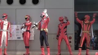 【神戸ハーバーランド】⑥スーパー戦隊レッドヒーローキャラクターショーSuper Sentai Red Hero show