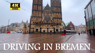 Driving in Bremen, Germany | 4K UHD | Driving Tour | My Experience | First Time in Bremen