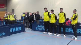 Teamvorstellung Beringer TV Hilpoltstein Borussia Dortmund 20180224 Table Tennis Bundesliga 2 Stativ