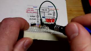 10mA Current Source Using 78L05 Positive Voltage Regulator