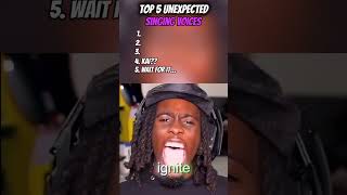 Top 5 Most Unexpected Singing Voices