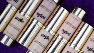 Purple Caffeine Comrade LoNG Stay Foundation Demo Review 😍