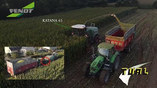 ENSILAGE 2021 AVEC UNE FENDT KATANA DE L'ETA TUAL + ACCIDENT