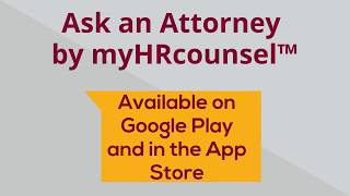 Ask an Attorney Mobile App by myHRcounsel